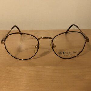 NOS NWT Ralph Lauren Polo Gold Tortoise Classic VI Flex P3 Eyeglasses